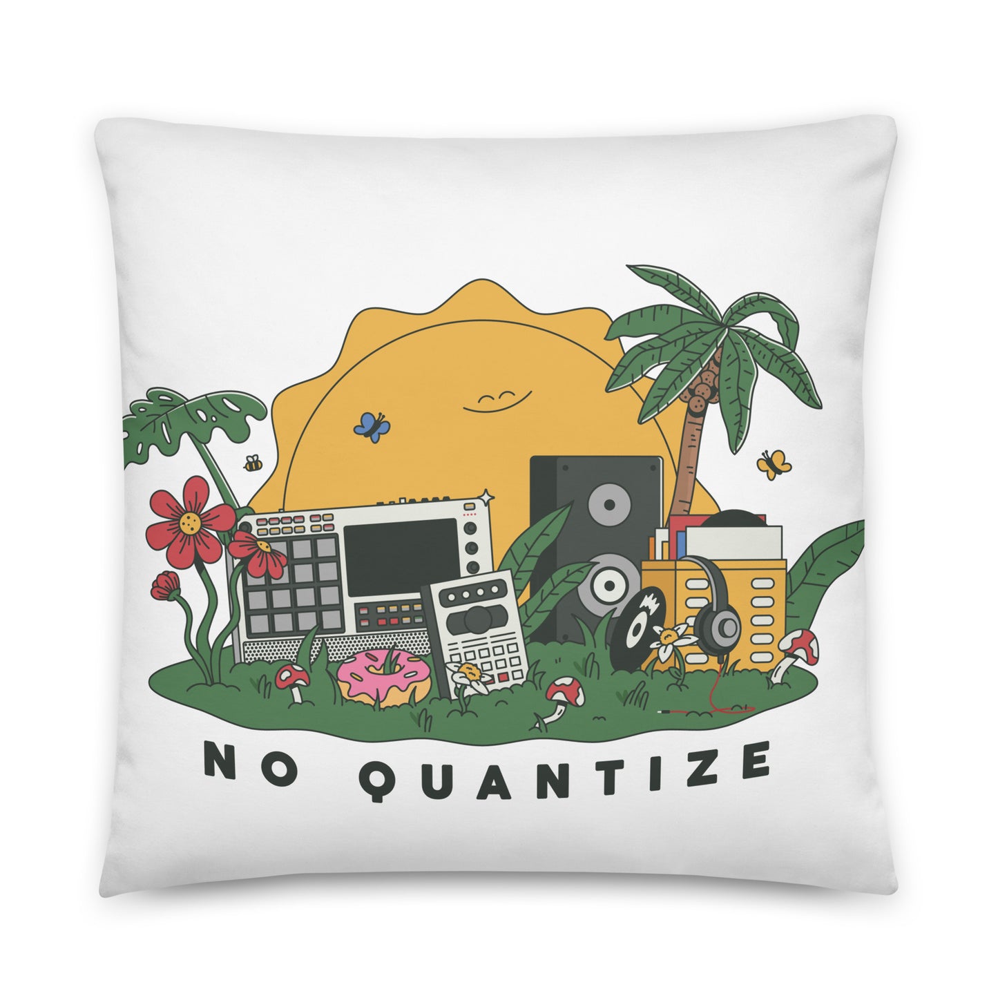 "Beats" x "No Quantize" Pillow
