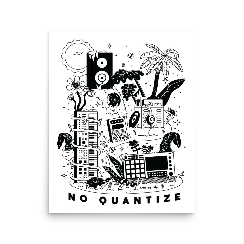 Beat Maker Island (Black Print Pt. 2) Poster