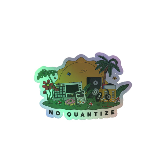 Beat Maker Island Hoodie (Pt. 1) Holographic stickers