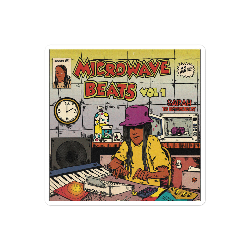 Quantize Sticker Microwave Beats Vol. 1 Sticker – No Quantize