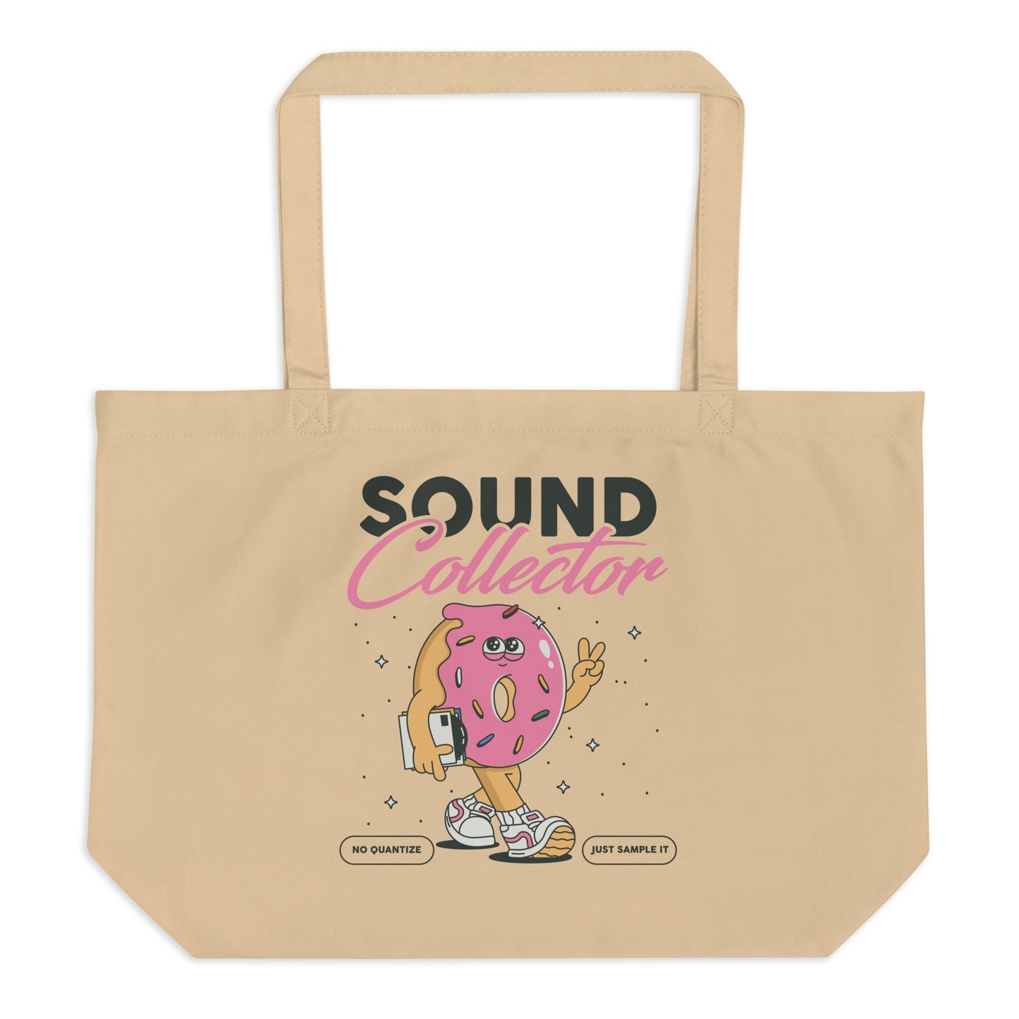 Sound Collector Large Tote Bag