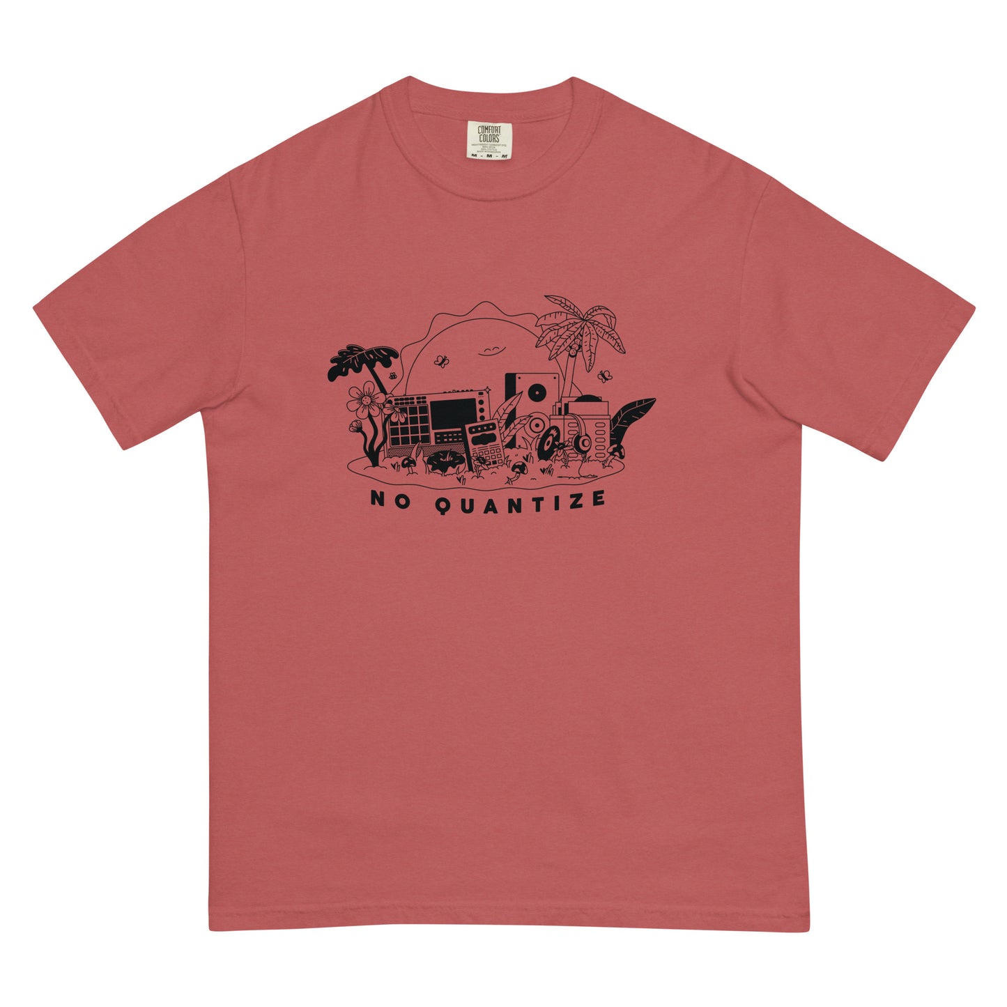 Beat Maker Island T-Shirt (Black Print)