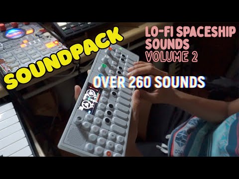 Lo-Fi Spaceship Sounds Volume 2 | 200+ Spaceship Sounds in WAV format (MPC, Maschine, Ableton, FL Studio, Sp-404, Reason, Logic Pro)