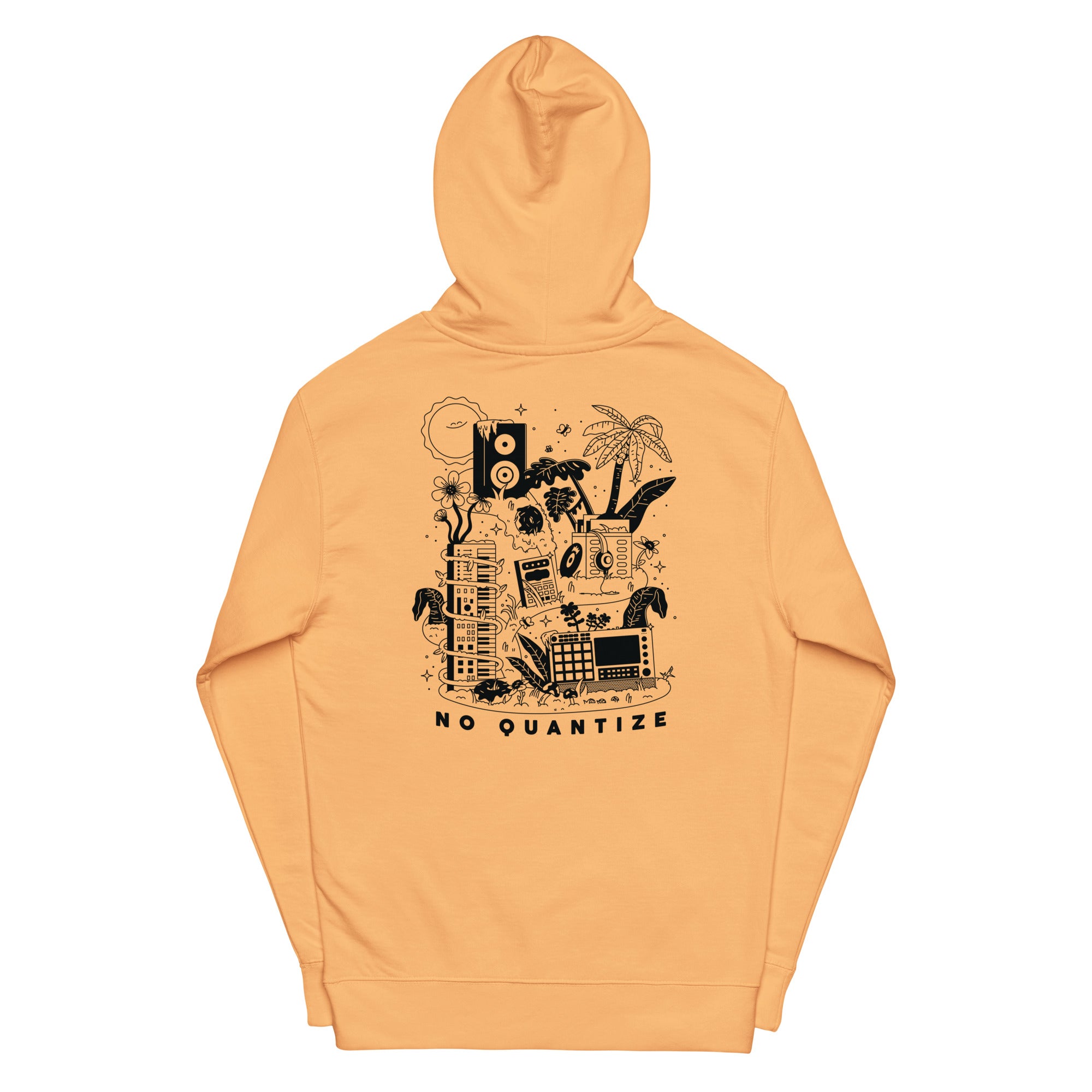 Stussy best sale peach hoodie