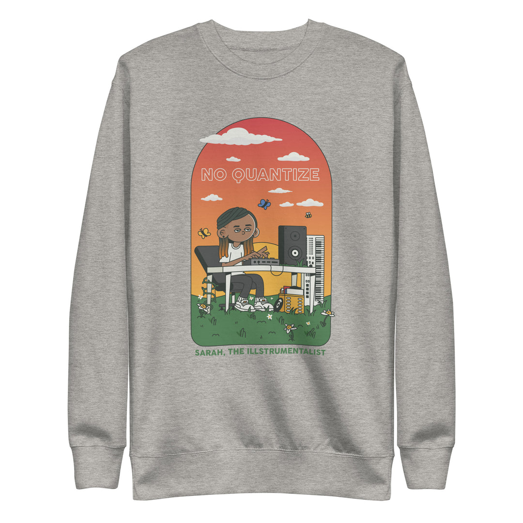 Sarah, The Illstrumentalist Making Beats Sweatshirt