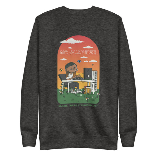 Sarah, The Illstrumentalist Making Beats Sweatshirt