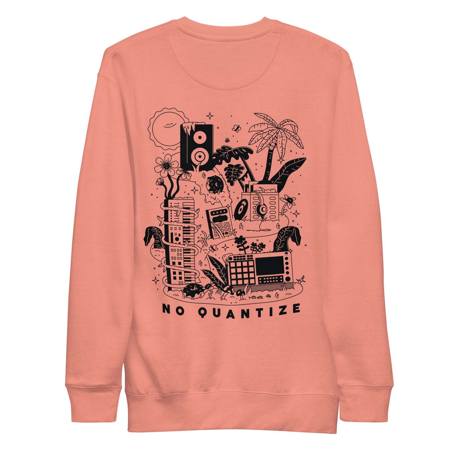 Beat Maker Island Sweatshirt (Black Print)