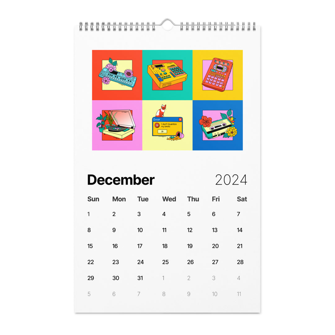 No Quantize Calendar (2024)