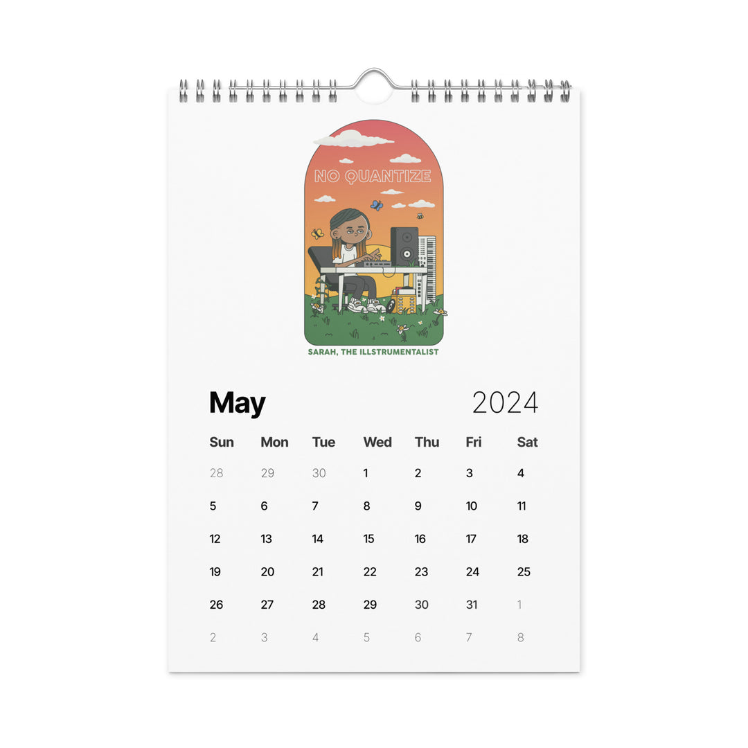 No Quantize Calendar (2024)