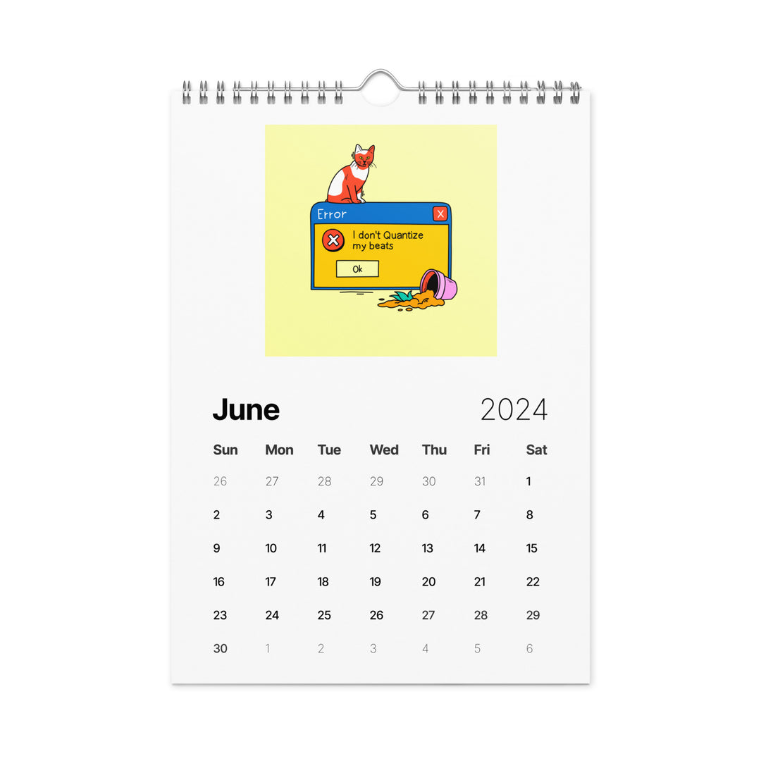 No Quantize Calendar (2024)