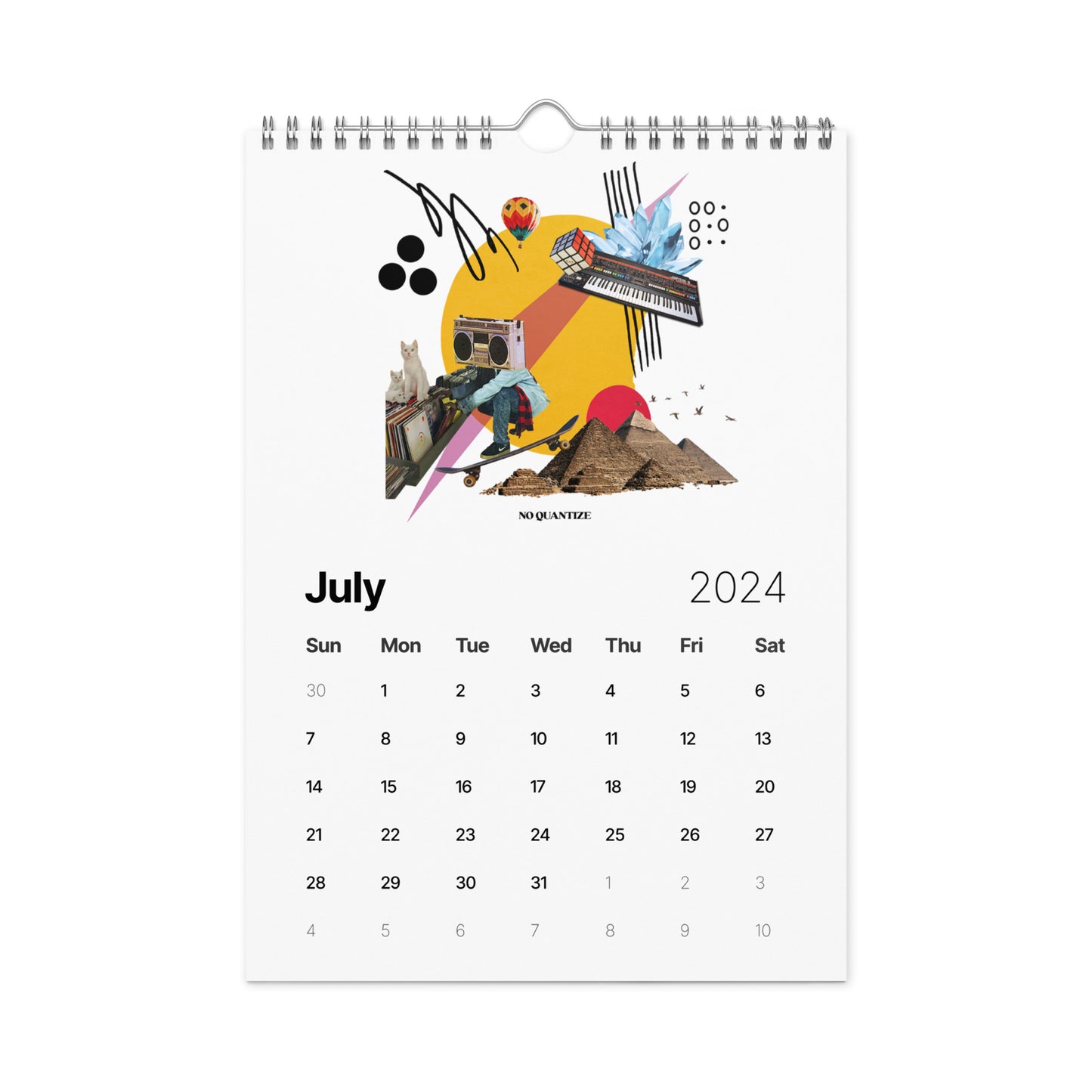 No Quantize Calendar (2024)