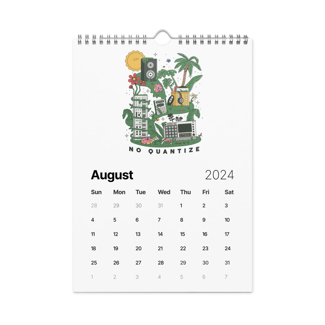 No Quantize Calendar (2024)