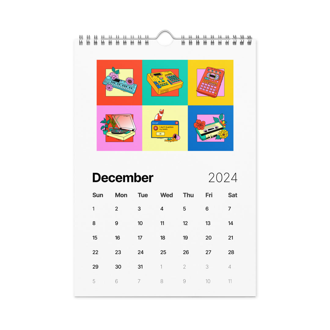 No Quantize Calendar (2024)